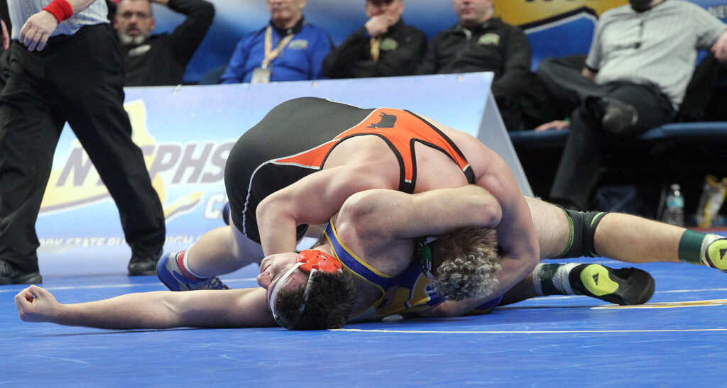 Pioneer's Rigerman wins New York state wrestling championship - Olean ...