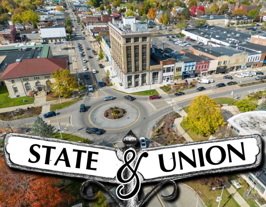 State Union Turning Back Clock Olean 1828