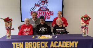 Franklinville senior Elizabeth Price headed to Edinboro for track & field
