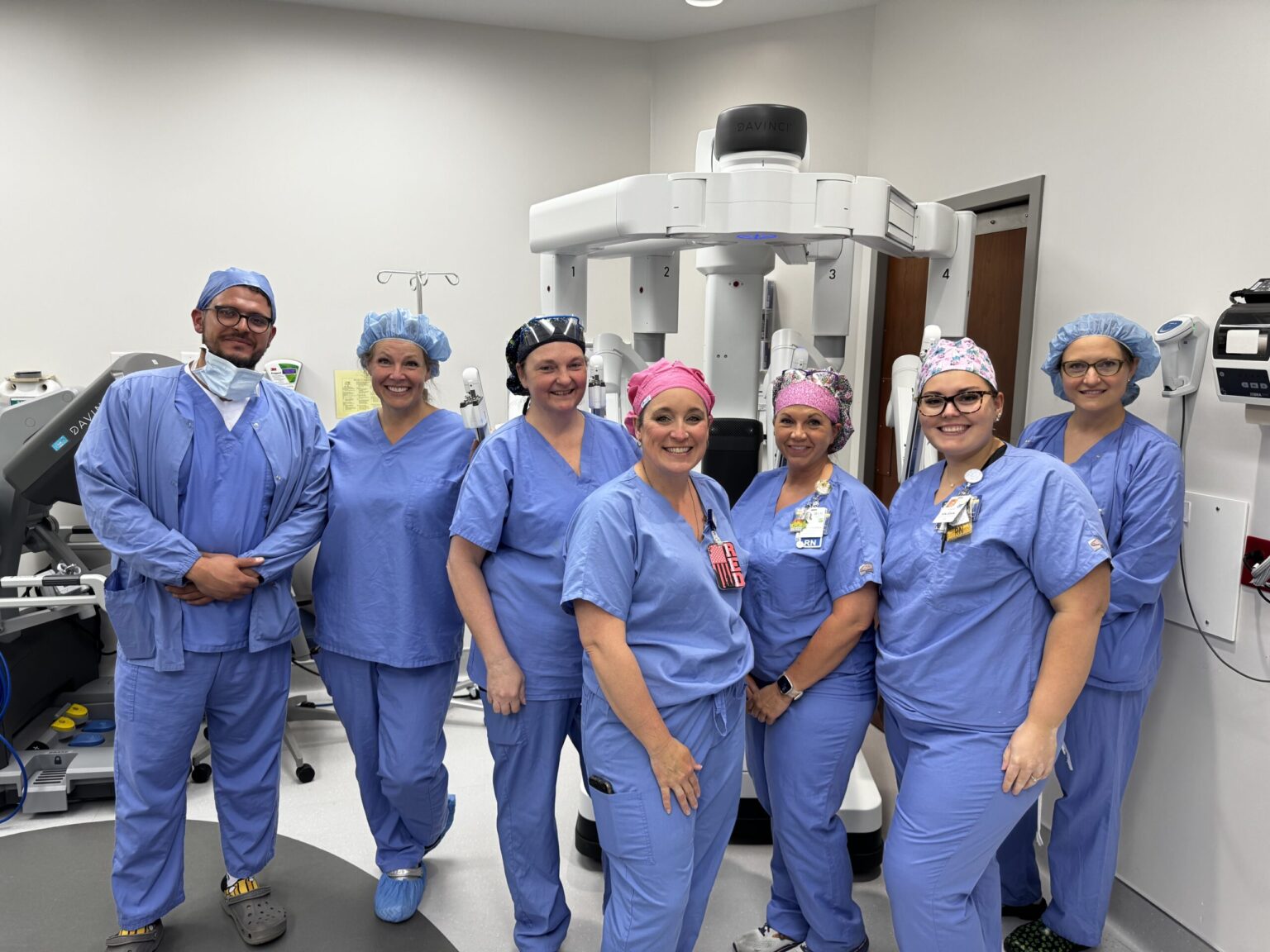Jones Memorial OB/GYN performs first robotic-assisted hysterectomy ...