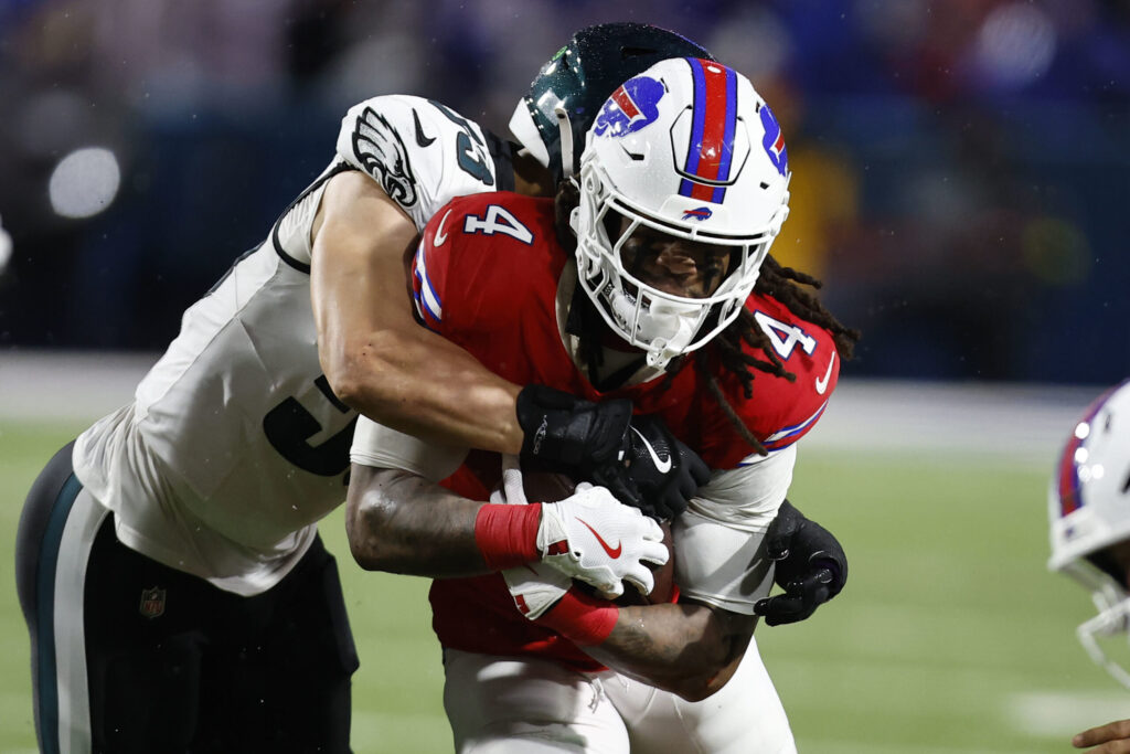 Bills won't back away from Jaguars in matchup of NFL's top rushing(02)