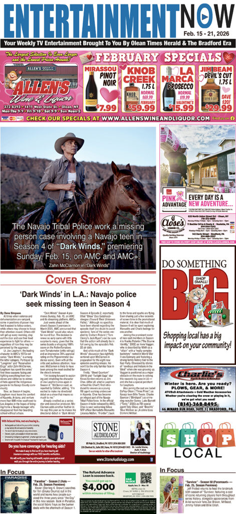 Entertainment Now February 15 – 21, 2026