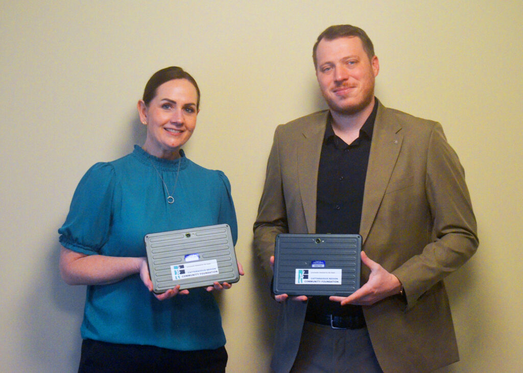 CRCF grant supports technology purchase for HomeCare & Hospice nurses