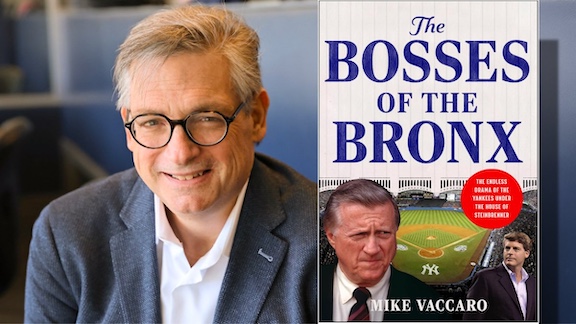 Mike Vaccaro to discuss new book on Yankees’ Steinbrenners at Olean bookstore