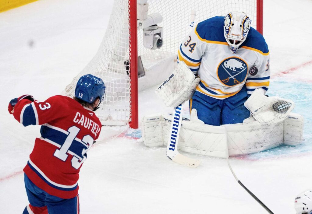 Canadiens beat Sabres 6-2 to take a 2-1 lead in the second-round Eastern Conference series