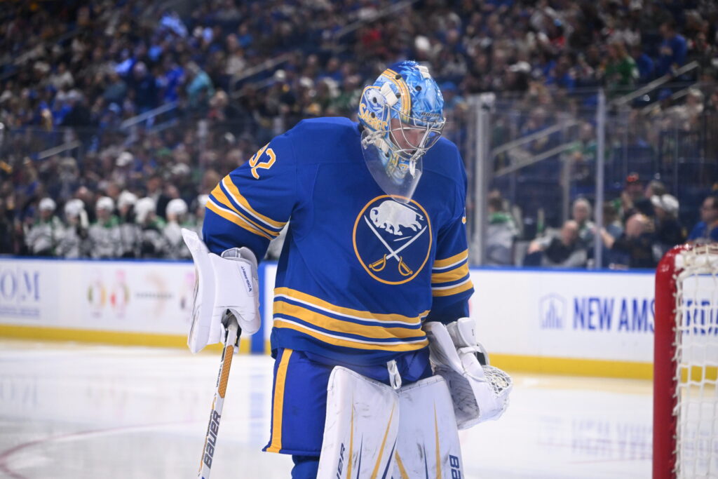 After keeping Ellis, Sabres open to using three goalies again - Olean Times Herald