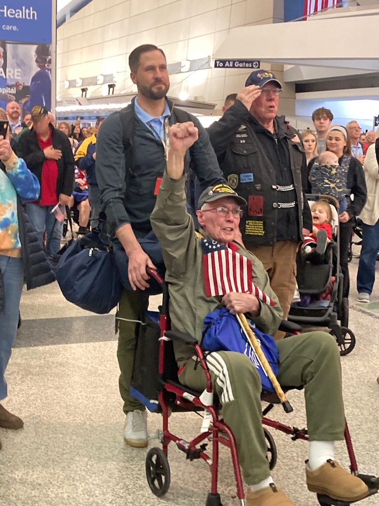 State & Union: Vietnam veteran from Belmont gets a ‘welcome home”