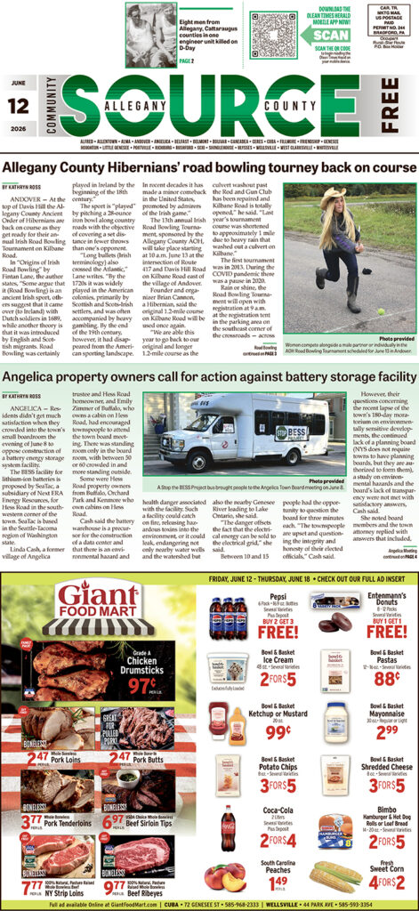 Allegany County Source 06-12-2026