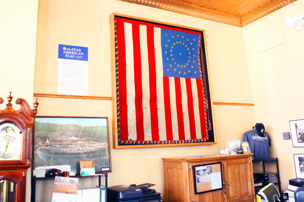 Salamanca museum to feature rare 41-star U.S. flag during Summer Fest