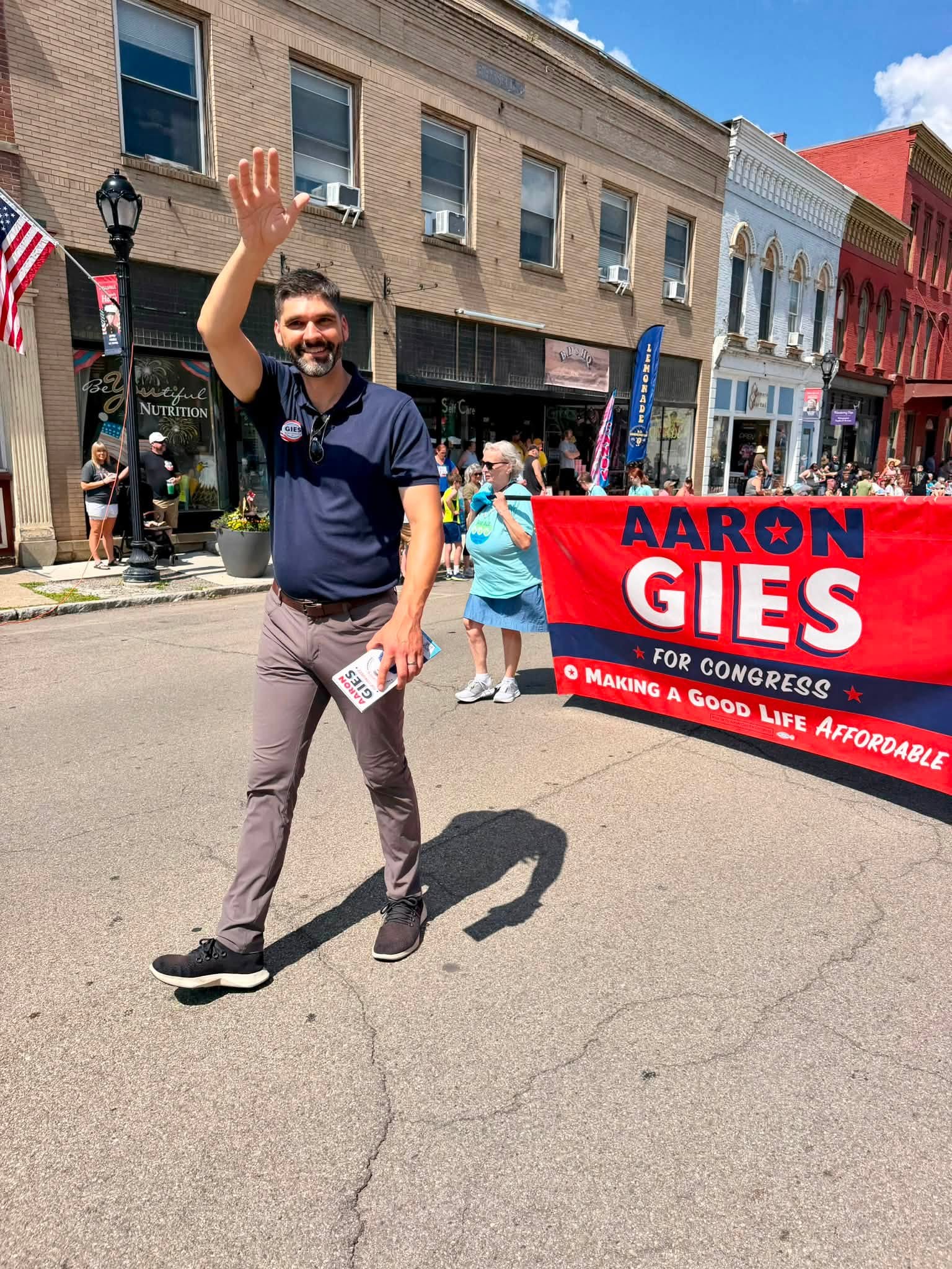 Gies: In-law on sex offender registry not part of campaign