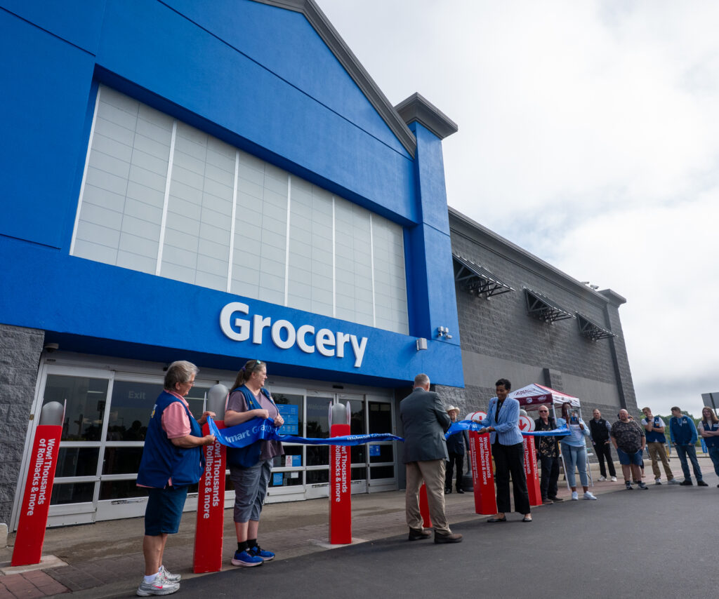 Allegany Walmart cuts ribbon on grand reopening - Olean Times Herald