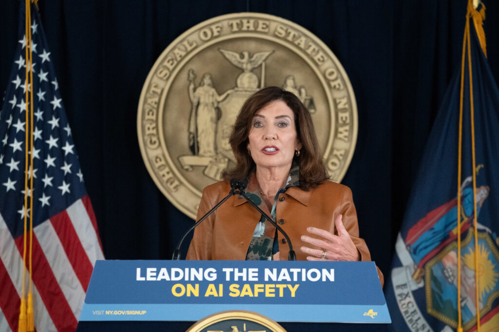 Hochul moves ahead with New York’s AI regulations