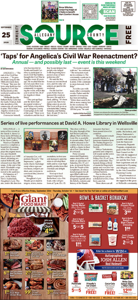 Allegany County Source 09-25-2026