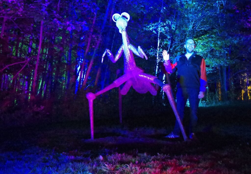 Night Lights Returns Griffis Sculpture Park