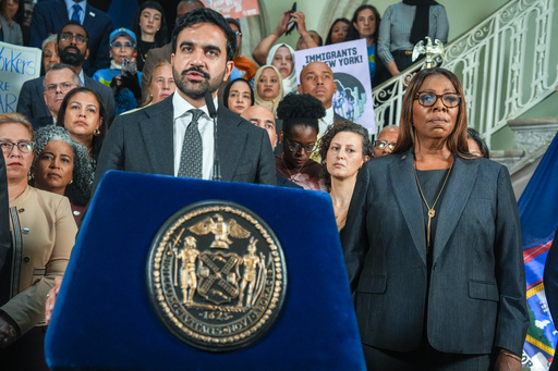NY joins states, cities suing over Trump rule seeking to deny green cards to immigrants using public benefits - Olean Times Herald